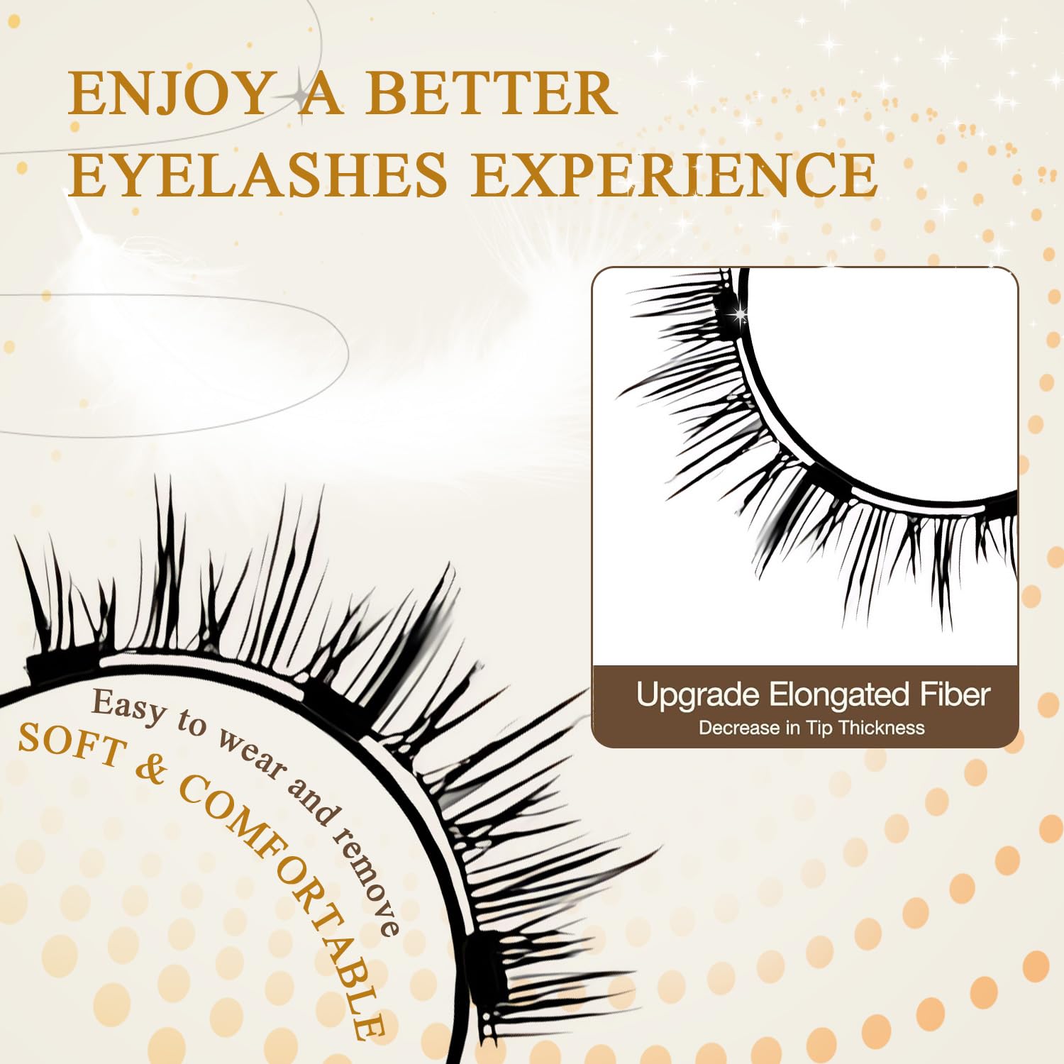 Ginani Magnetic Lashes by PKsiauya — No Glue, Reusable Lashes with Applicator for Valentine's Day