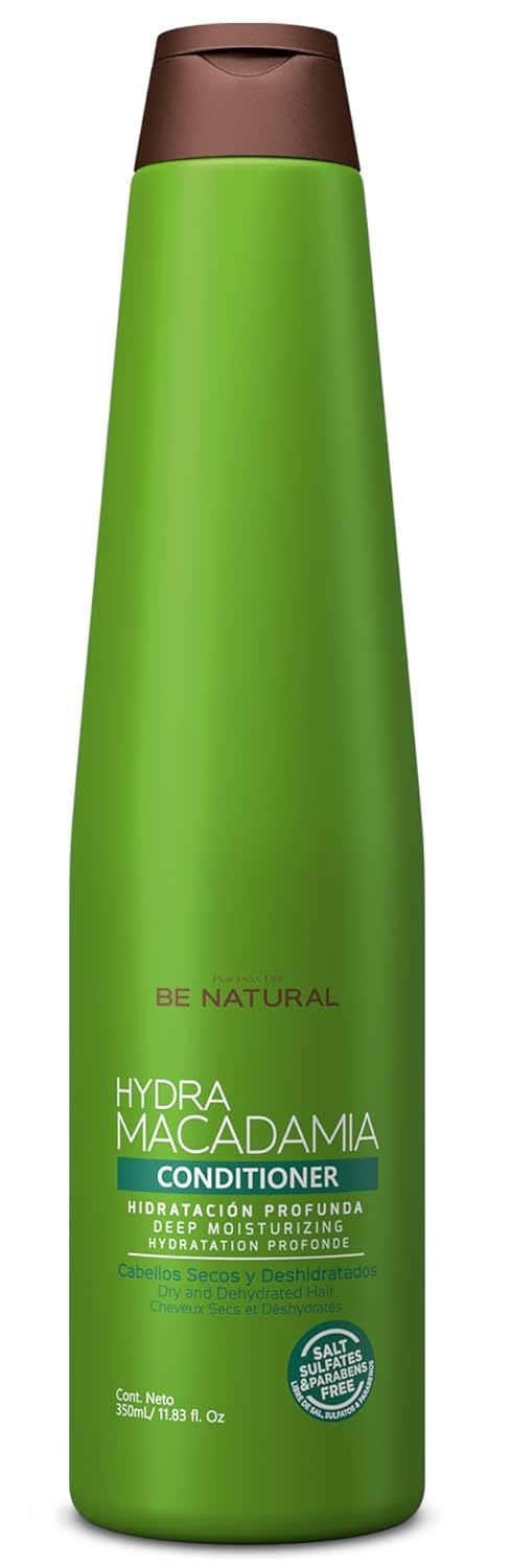 PLACENTA LIFE Be Natural Hydra Macadamia Conditioner – Deep Moisturizing for Dry Hair (350 ml)