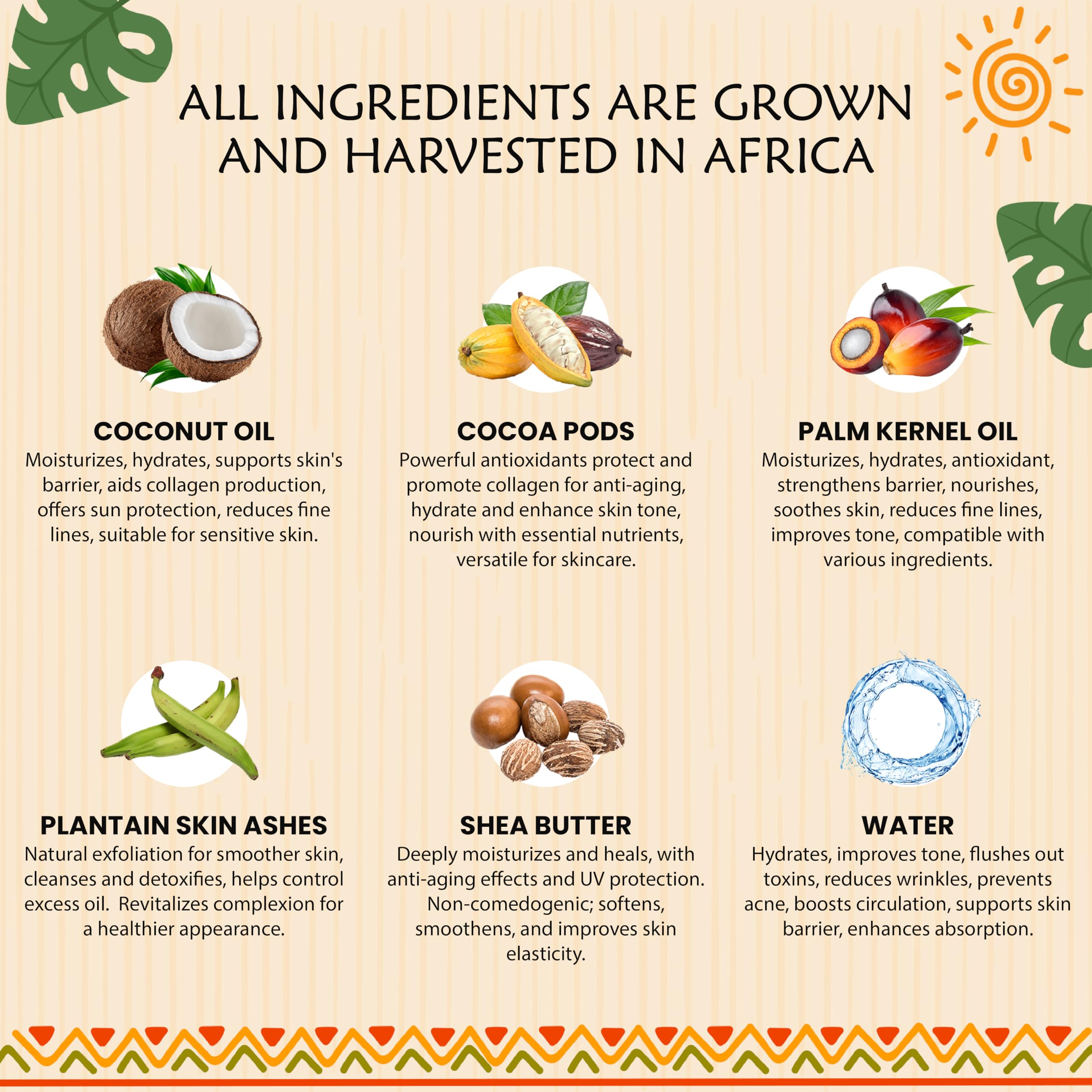 Plant Guru Raw African Black Soap – 5 lbs Bulk Bars, 100% Natural from Ghana