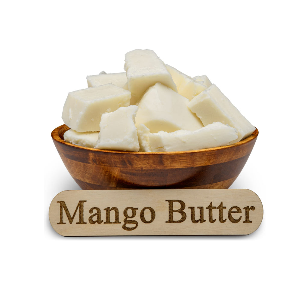 Plant Guru Raw Mango Butter 10 lbs Bulk – 100% Pure, Natural, Unrefined for Skin & Hair Care