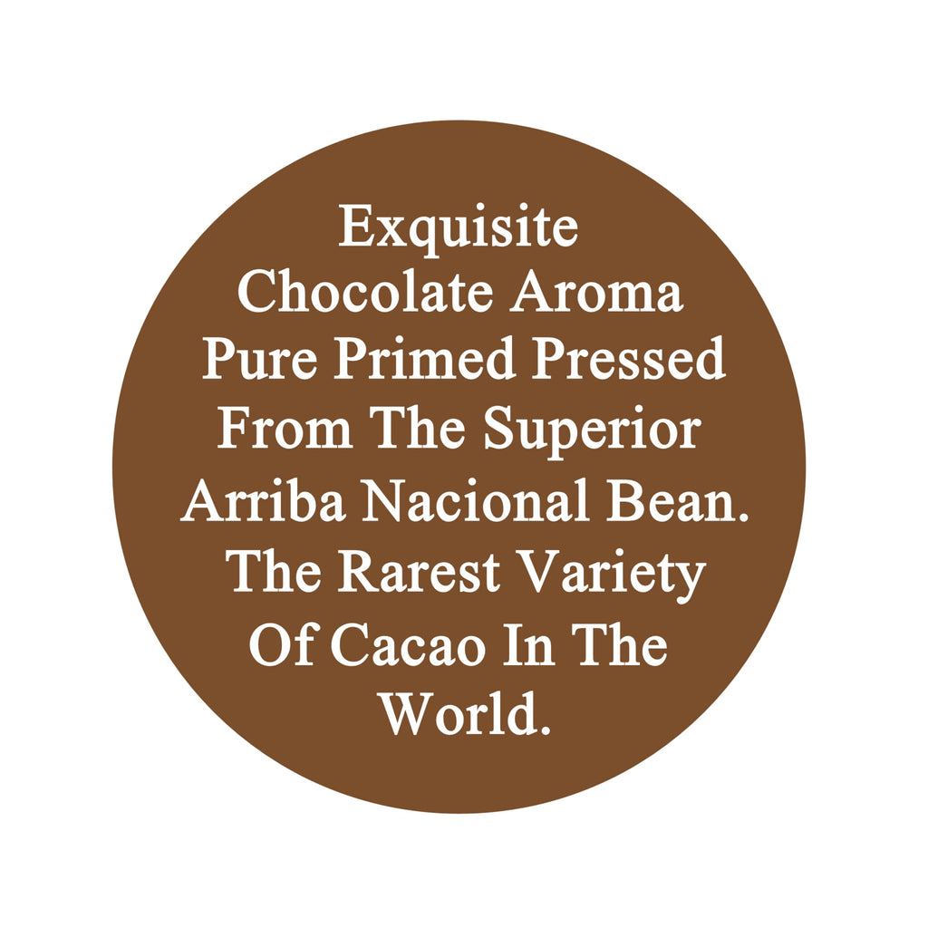 Plant Guru Raw Cocoa Butter 1 lb Bar – 100% Pure Unrefined Food-Grade Arriba Nacional Cocoa