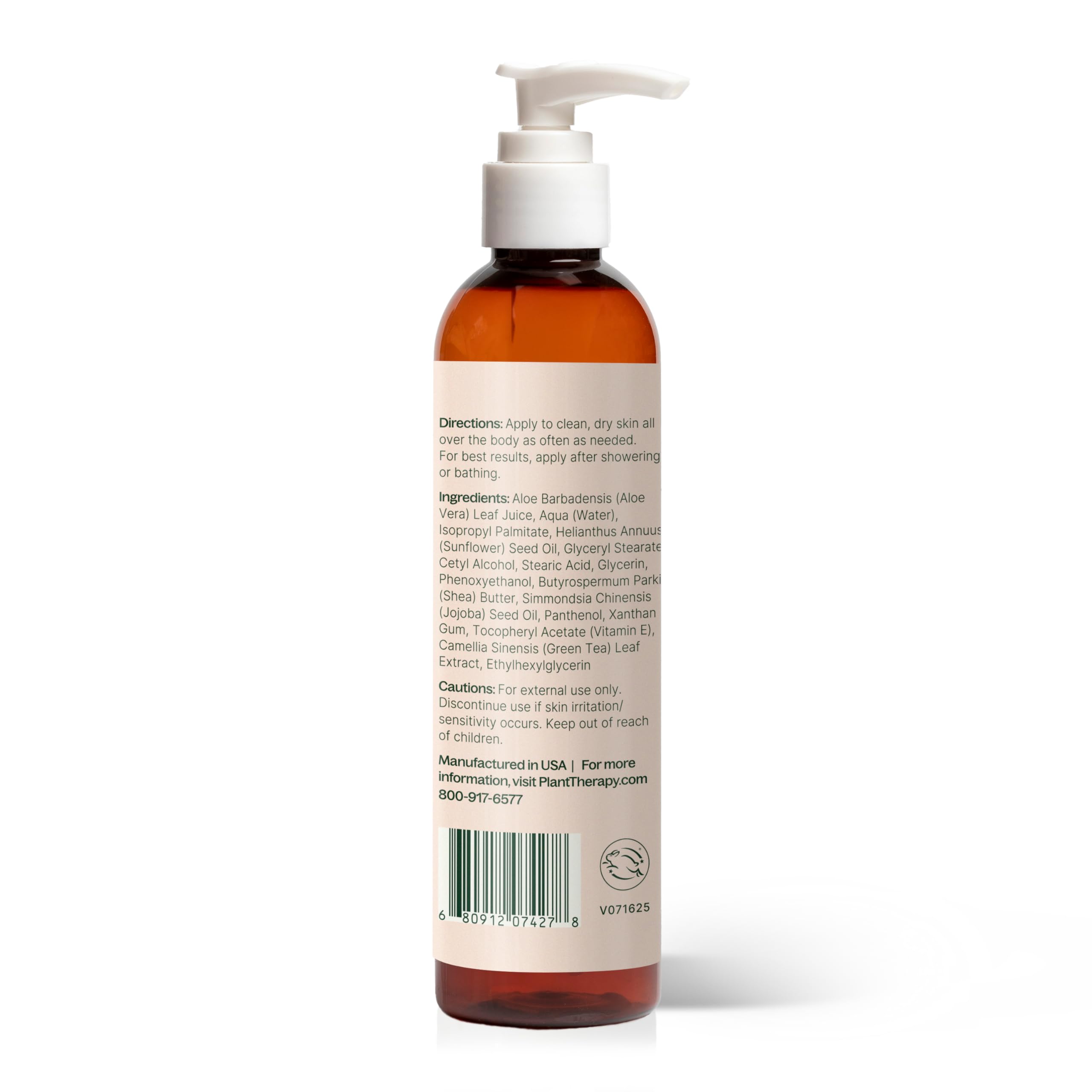 Plant Therapy Kids Daily Moisture Lotion – Fragrance-Free Hydration