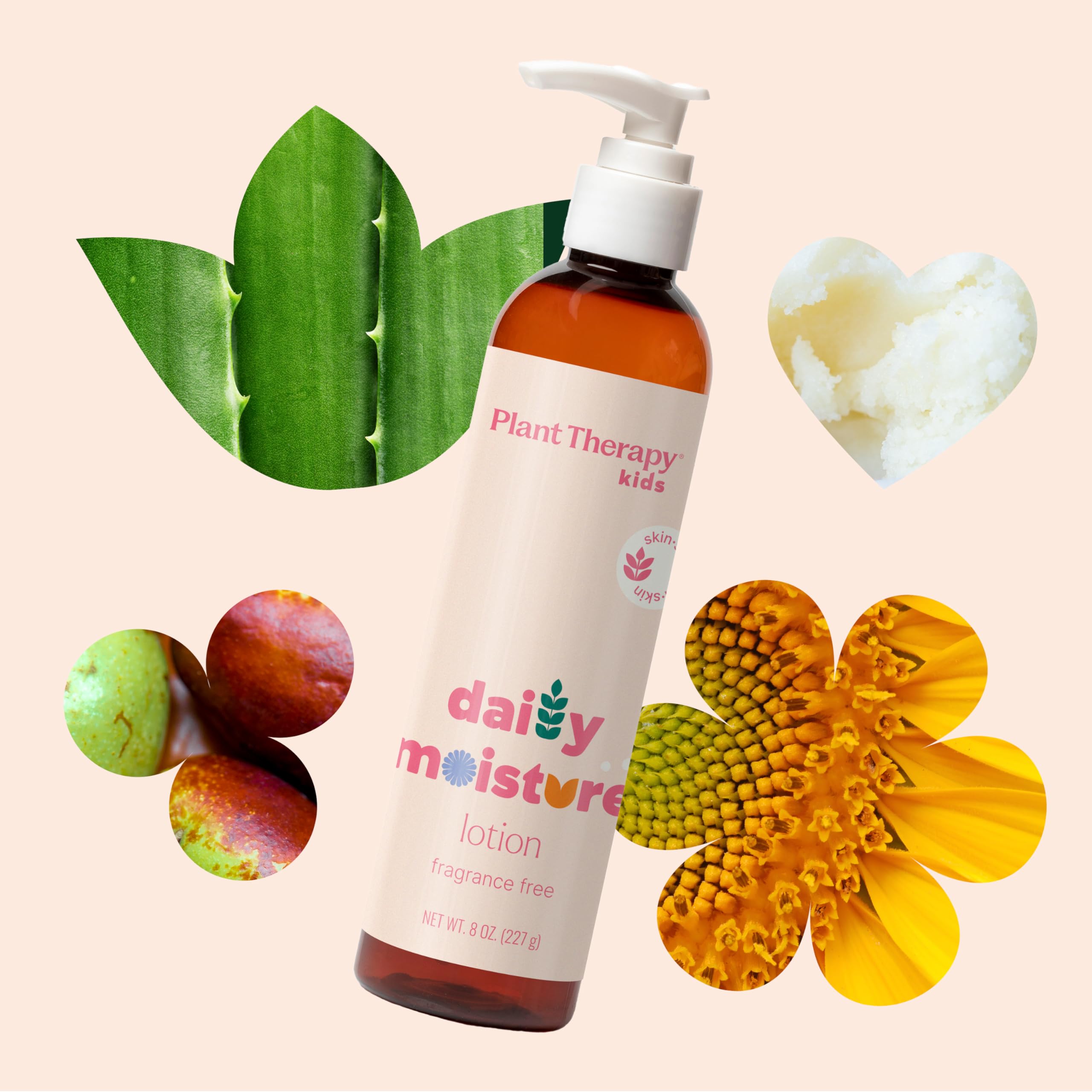 Plant Therapy Kids Daily Moisture Lotion – Fragrance-Free Hydration