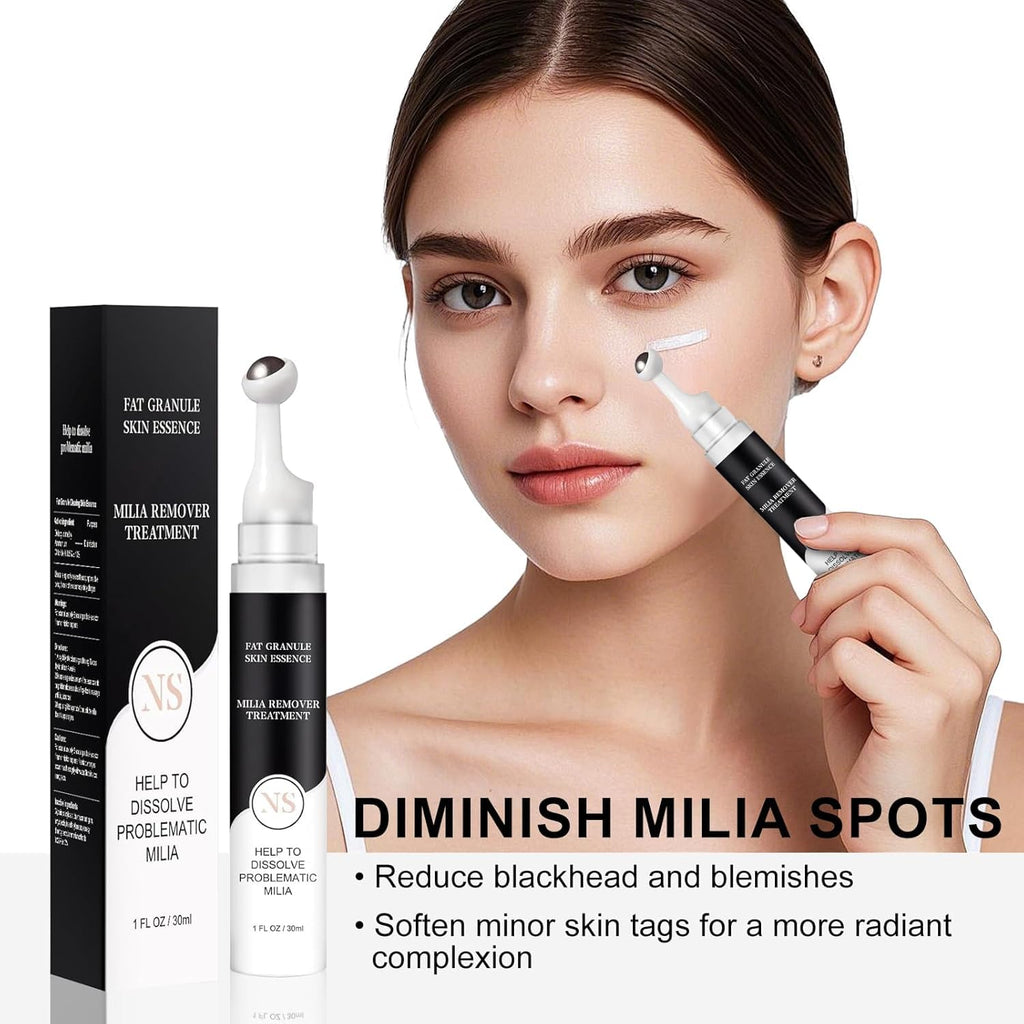 Platicat Milia Remover Serum – Clear Skin Spot Treatment (30ml, 1 Count, Black)