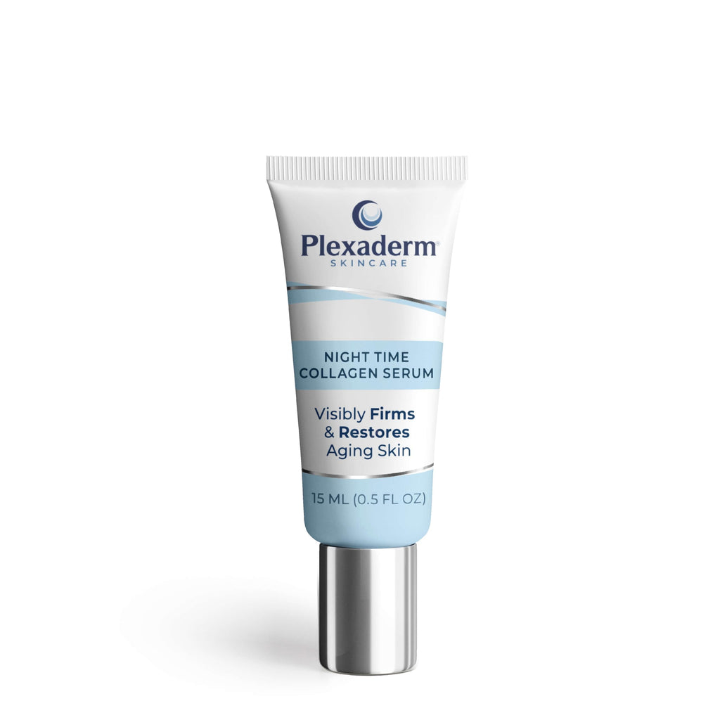 Plexaderm 15 mL Night Time Collagen Serum – Firmer, Fuller Skin Overnight
