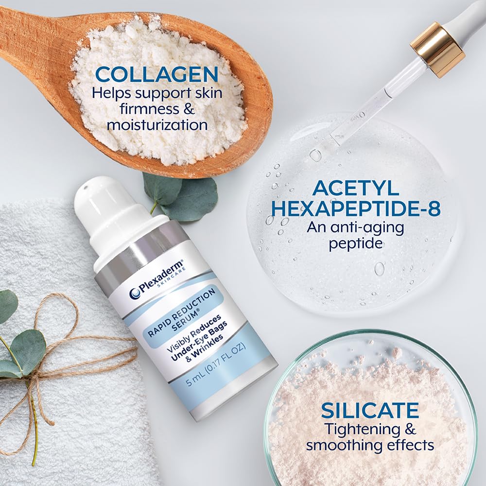 Plexaderm Rapid Reduction Eye Serum – Instant Under-Eye Smoothing & Fine Line Relief
