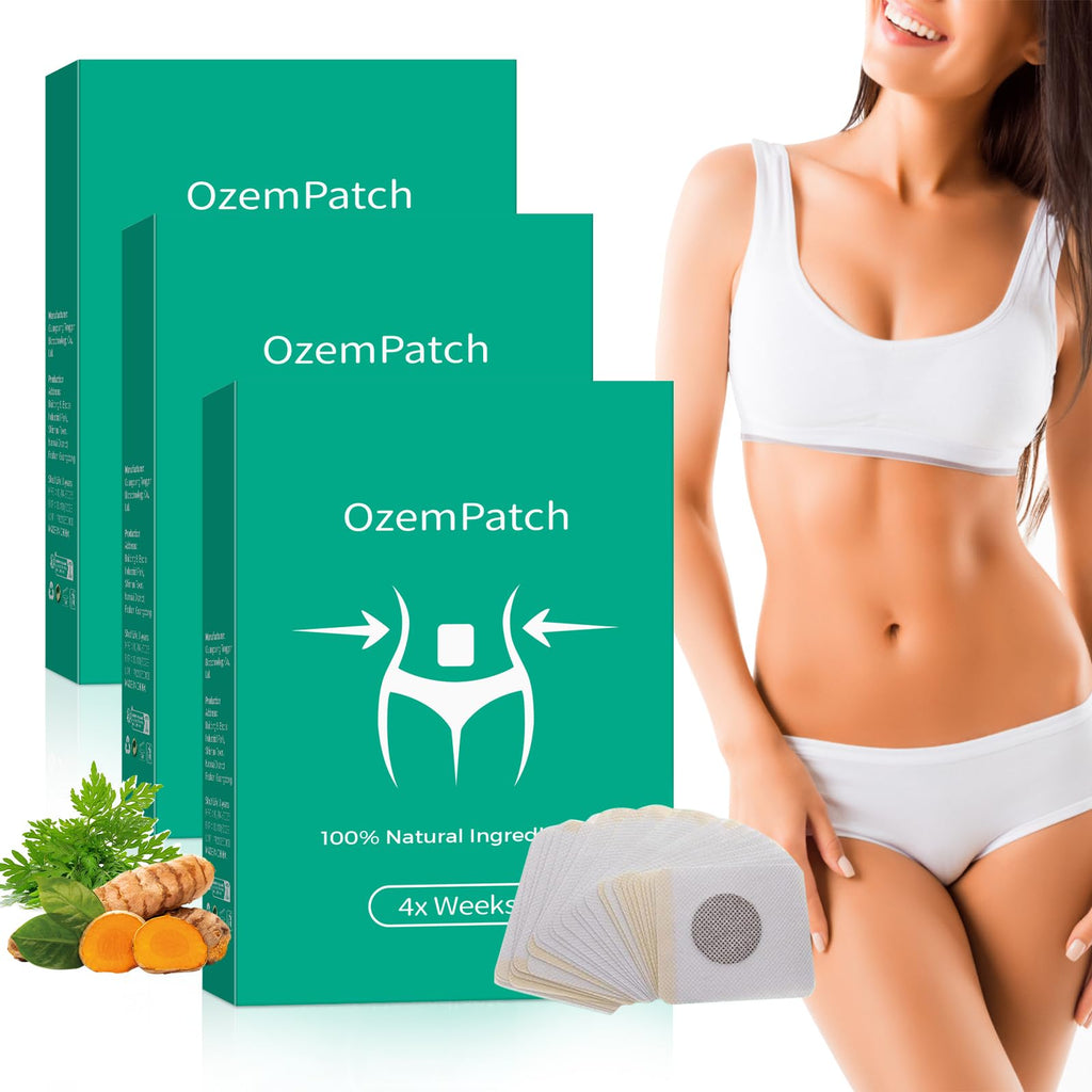 Pnylqo Rejuvacare Ozempatch – 90 Belly Patches, 3-Kit Pack for Women | Natural, Mild & Safe Skin Care