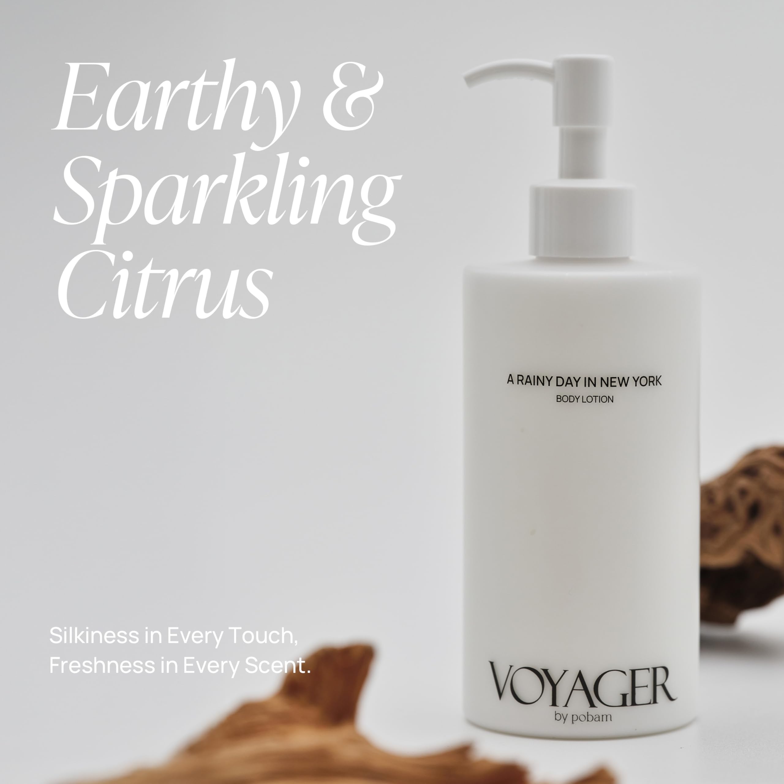 Pobam VOYAGER A Rainy Day in New York Body Lotion – Ultra-Hydrating 10.14 Fl Oz / 300 ml