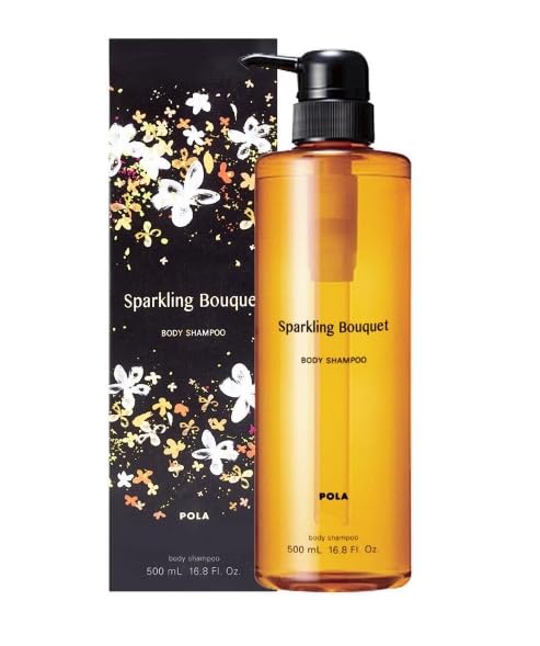 Pola Sparkling Bouquet Body Shampoo 500ML | Floral Hydration & Gentle Cleanse