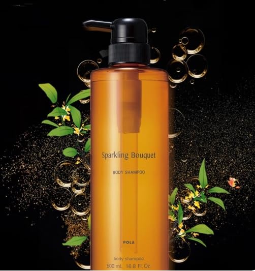 Pola Sparkling Bouquet Body Shampoo 500ML | Floral Hydration & Gentle Cleanse