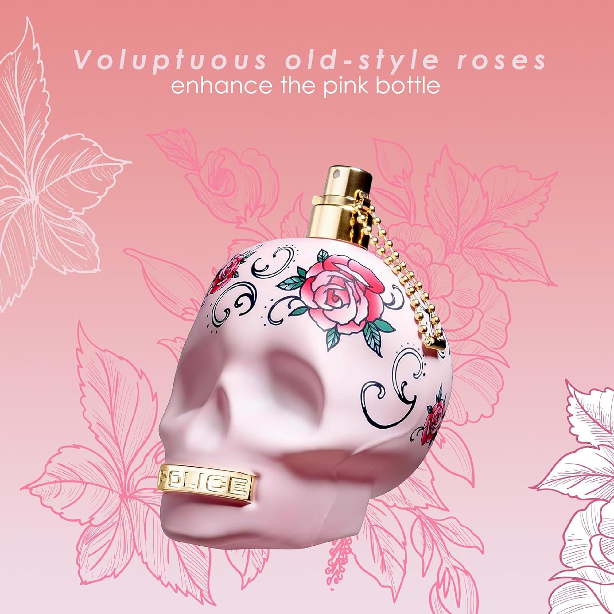 Police To Be Tattooart for Women – Floral Fruity Gourmand EDP, 4.2 oz