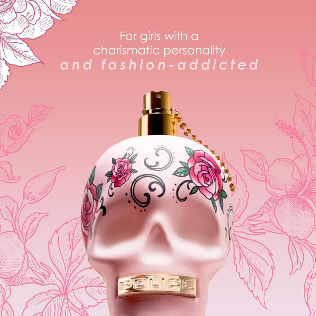 Police To Be Tattooart for Women – Floral Fruity Gourmand EDP, 4.2 oz
