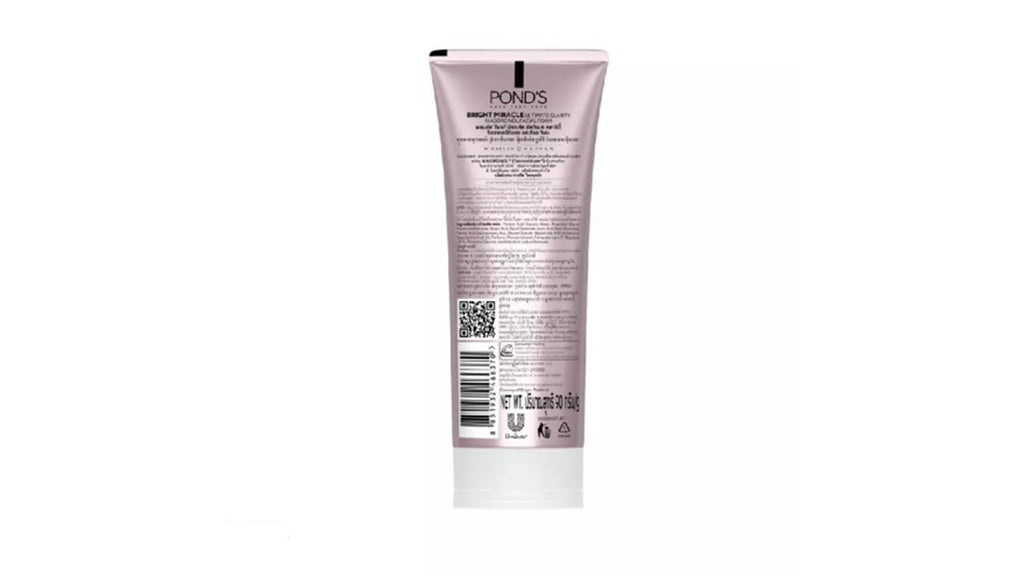 Ponds Bright Miracle Ultimate Clarity Facial Foam – 2x85g with Niasorcinol & Vitamin C