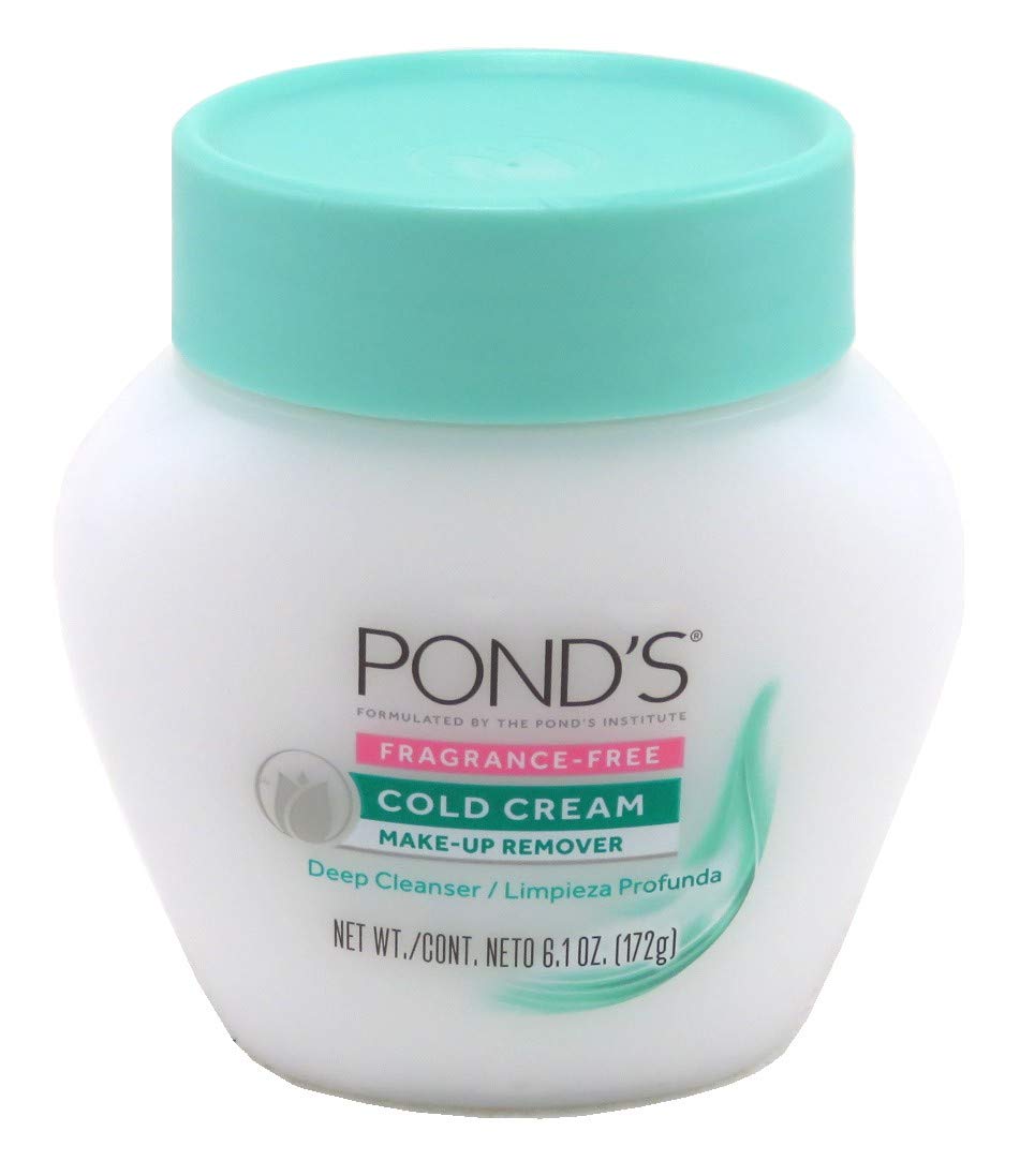 POND'S Cold Cream Makeup Remover Fragrance-Free – 6.1 oz Pack of 6