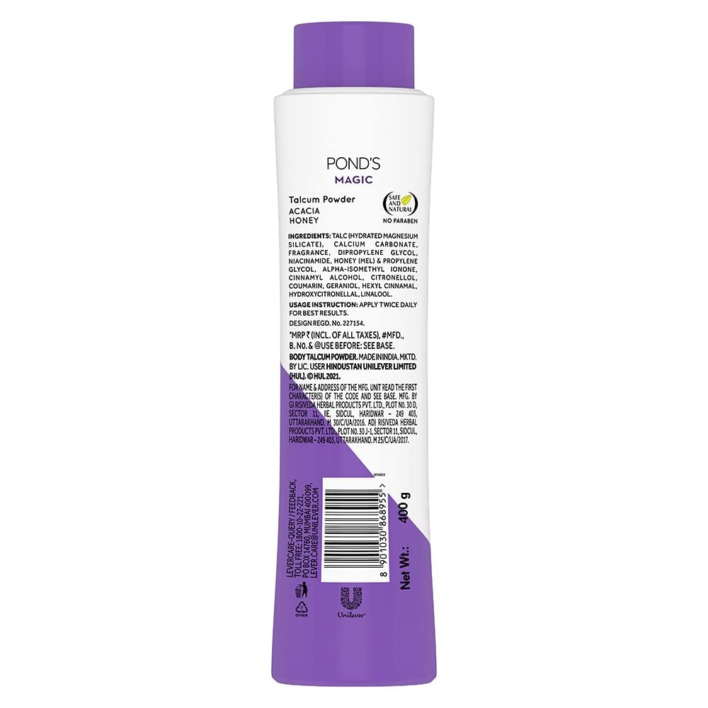 POND'S Freshness Talcum Powder with Acacia Honey – 400g