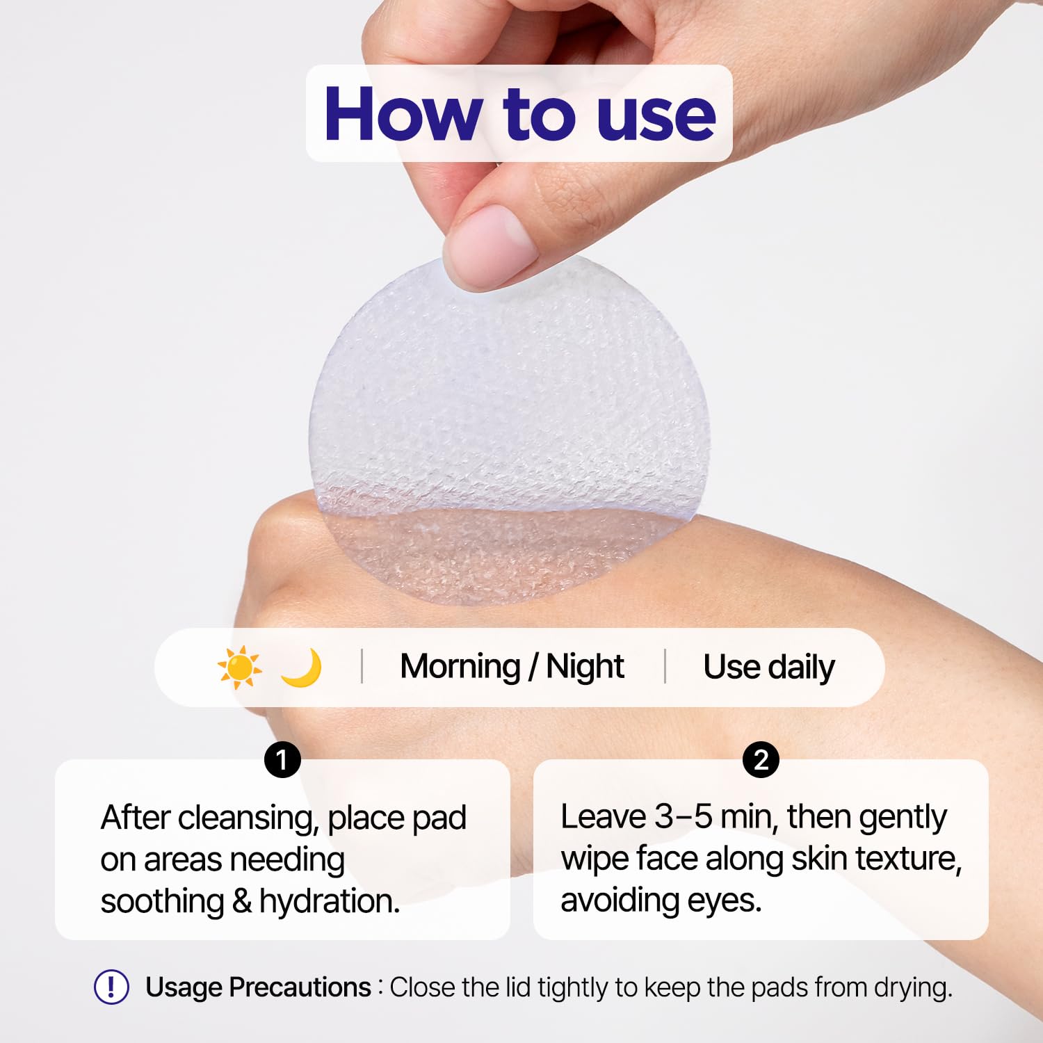 PONGDANG Dewy Glow Azulene Gel Toner Pad – Cooling & Calming 3-in-1 Toner