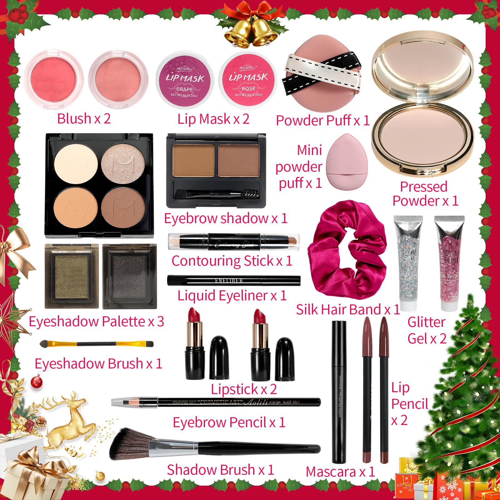 POP MODERN.C Makeup Advent Calendar 2025 – 24 Days of Beauty Gifts