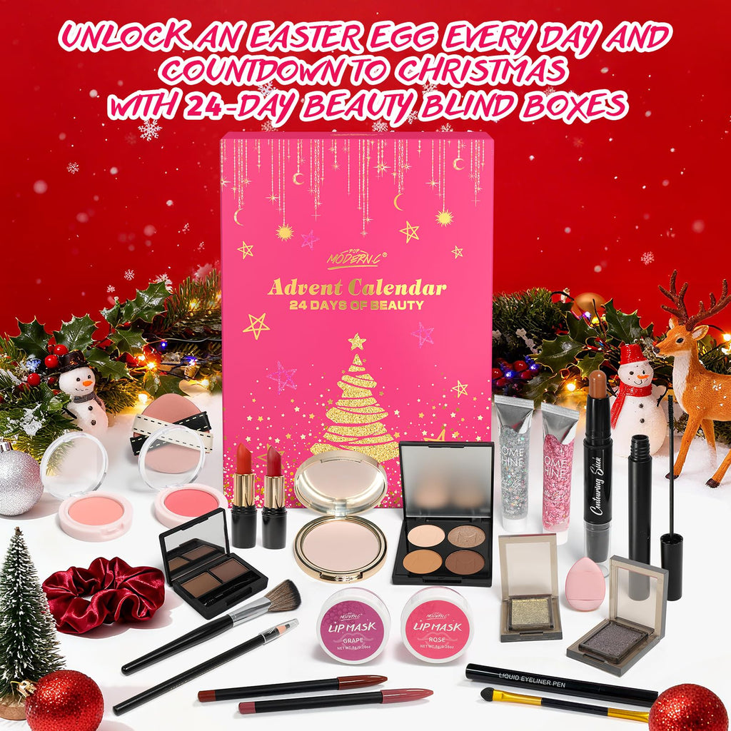 POP MODERN.C Makeup Advent Calendar 2025 – 24 Days of Beauty Gifts