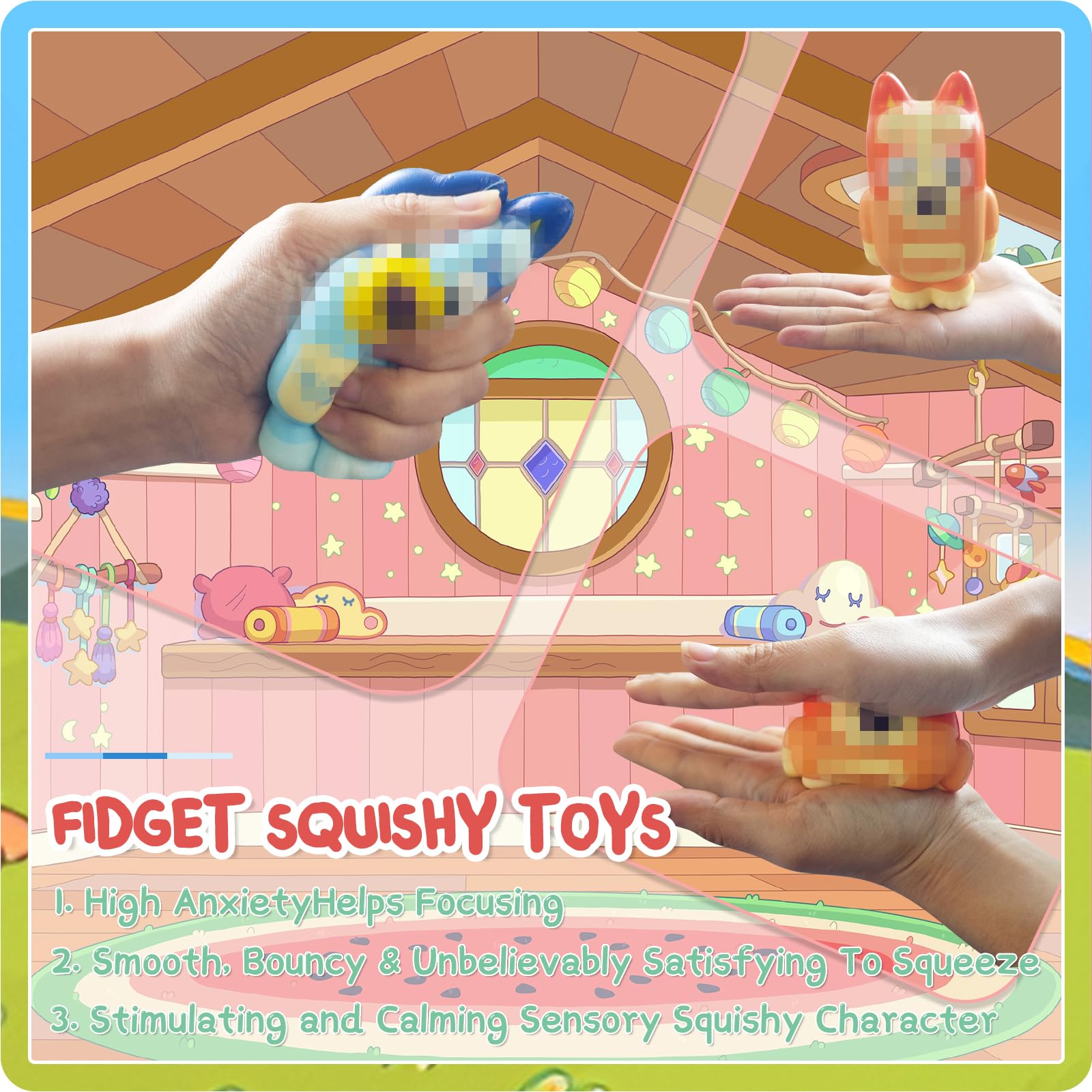 POPBATH Birthday Gifts Set for Kids – Bath Bombs, Surprise Toy, Slime & Fidgets