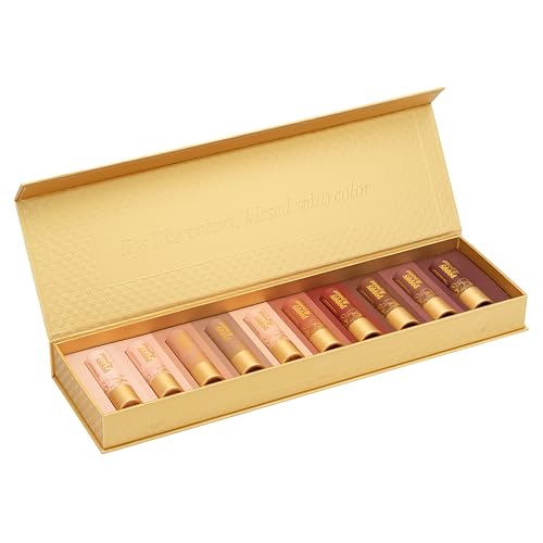 Poppy & Pout All Natural Lip Tints – 10pk Premium Gift Set | Cruelty Free
