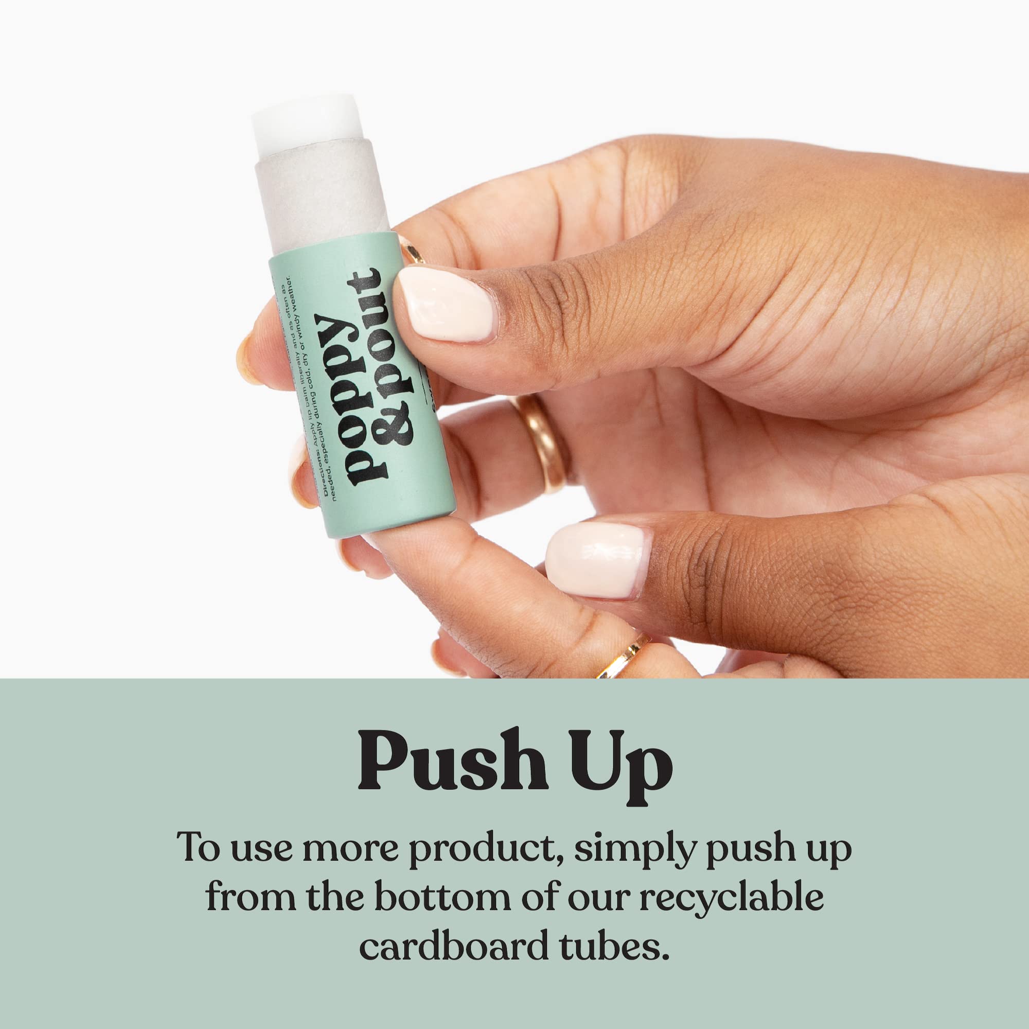 Jumbo Lip Balm Gift Set (3-Pack) | Poppy & Pout All Natural Lip Balms