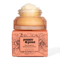 Poppy & Pout Natural Lip Scrub – Pink Grapefruit, Cruelty-Free, Recyclable Glass Jar