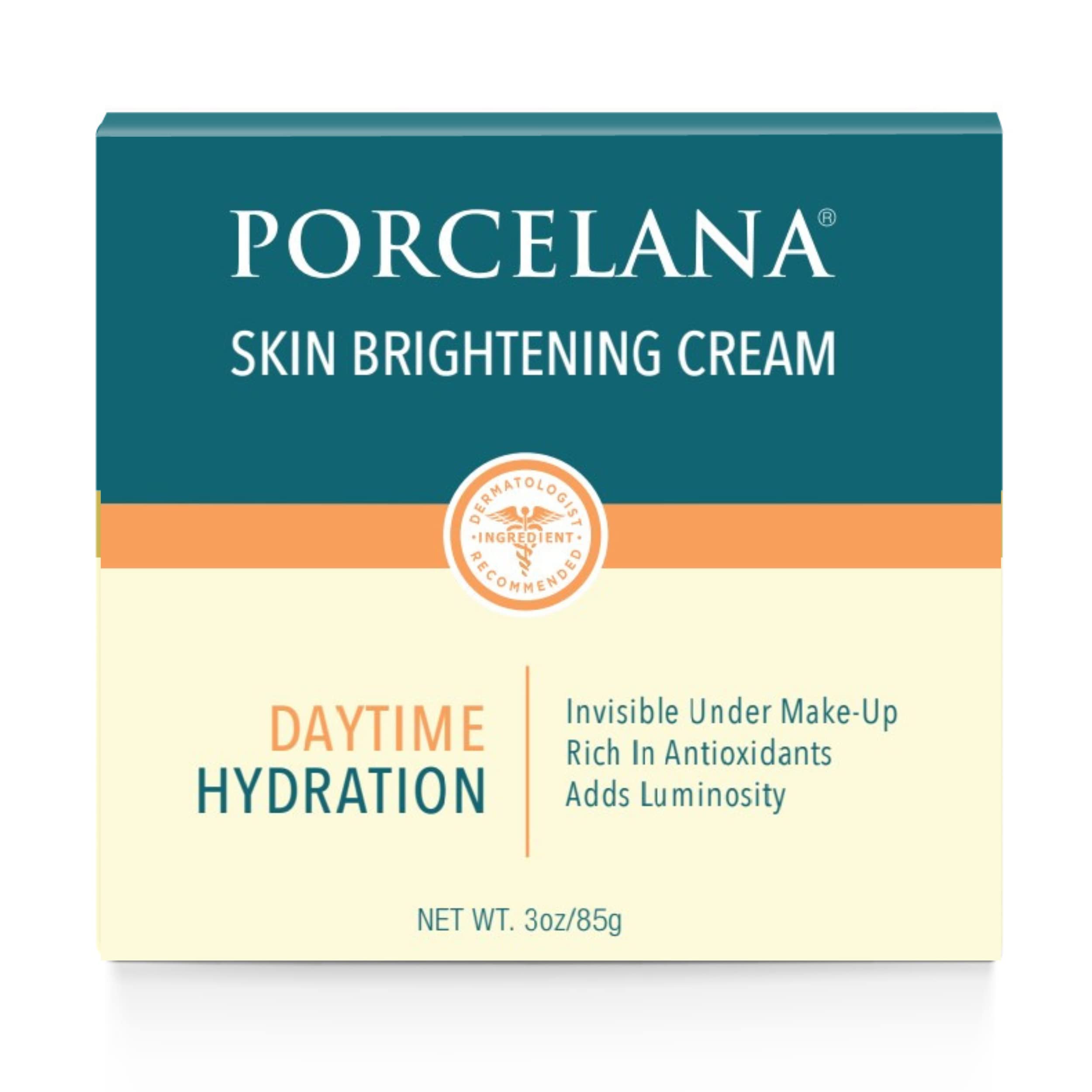 Porcelana Daytime Hydration Cream (Updated Formula) – Fades Dark Spots & Evens Skin Tone