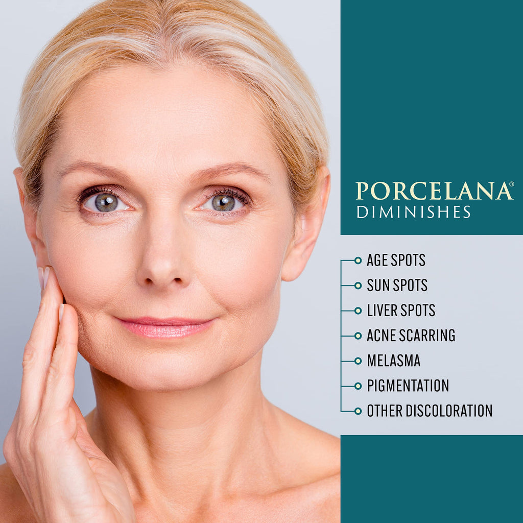 Porcelana Daytime Hydration Cream (Updated Formula) – Fades Dark Spots & Evens Skin Tone