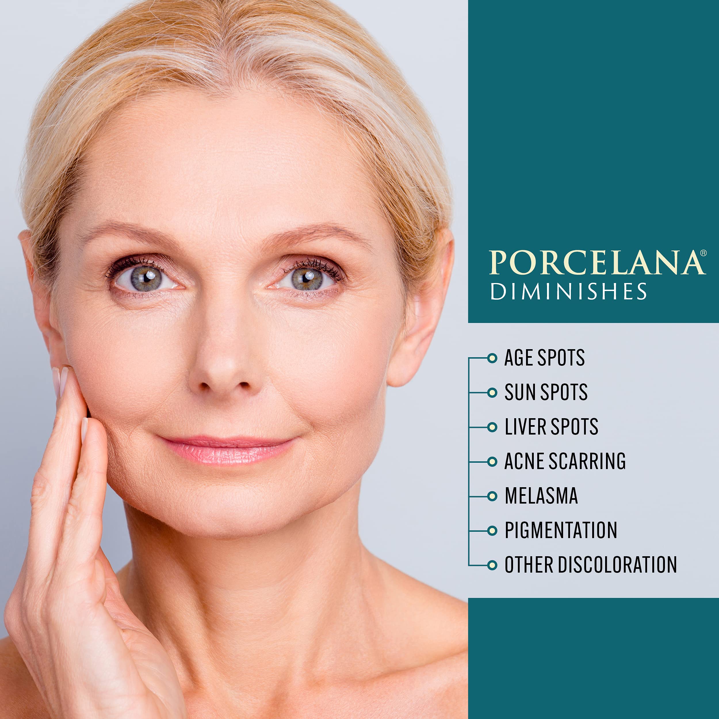 Porcelana Daytime Hydration Cream (Updated Formula) – Fades Dark Spots & Evens Skin Tone