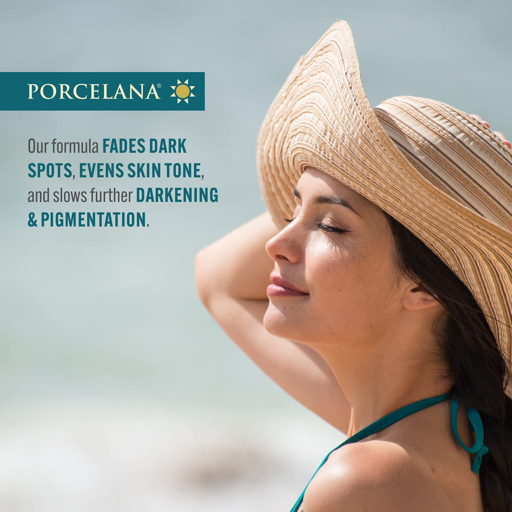 Porcelana Daytime Hydration Cream (Updated Formula) – Fades Dark Spots & Evens Skin Tone