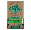 Portland Bee Balm All Natural Handmade Beeswax Based Lip Balm – Oregon Mint 24 Count