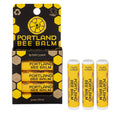 Portland Bee Balm Yuzu Citrus Lip Balm – All-Natural Handmade Beeswax Lip Balm (3 Count)