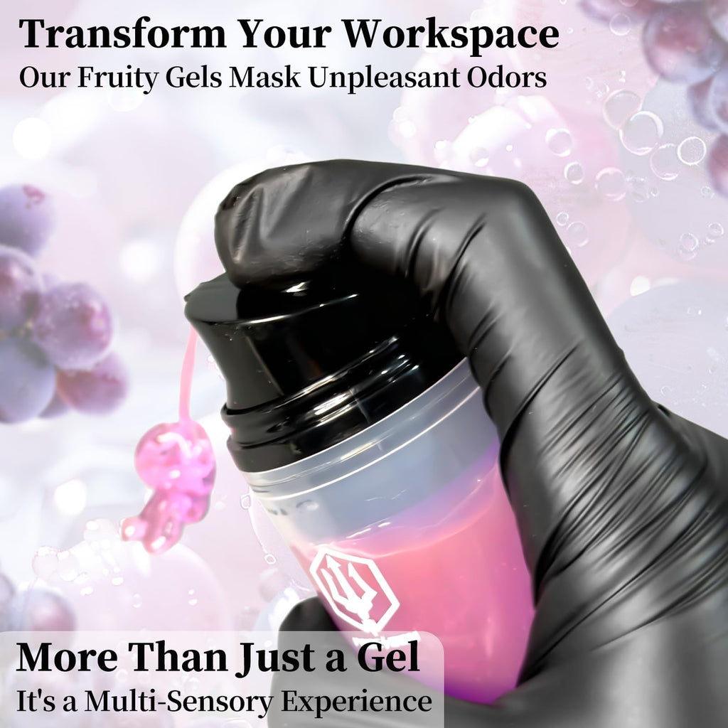POSEIDON Tattoo Stencil Transfer Gel — 8 oz / 240 ml, Long-Lasting & Smudge-Proof for Paper & Machines (Juicy Grape Scent)
