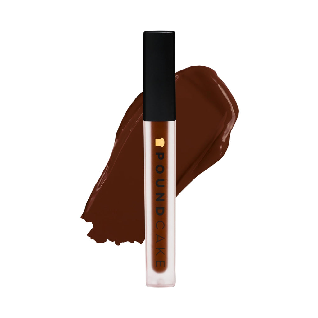 Pound Cake Cake Batter Liquid Lipstick – Long-Lasting Semi-Matte Lip Color with Avocado Oil (Brown Sugar)