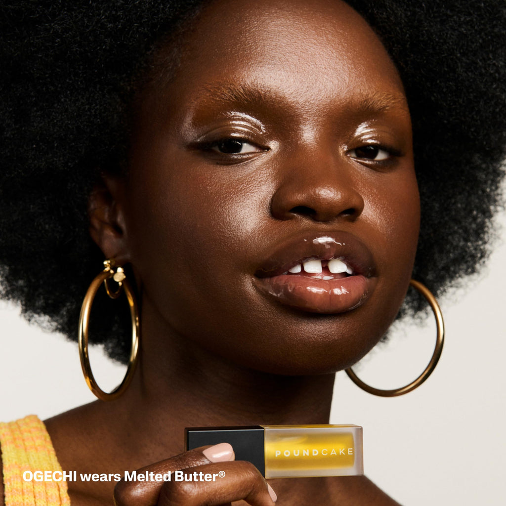 POUND CAKE Cake Theory Lip Tone Equalizing Oil – Hydrating High-Shine Lip Oil (Melted Butter)
