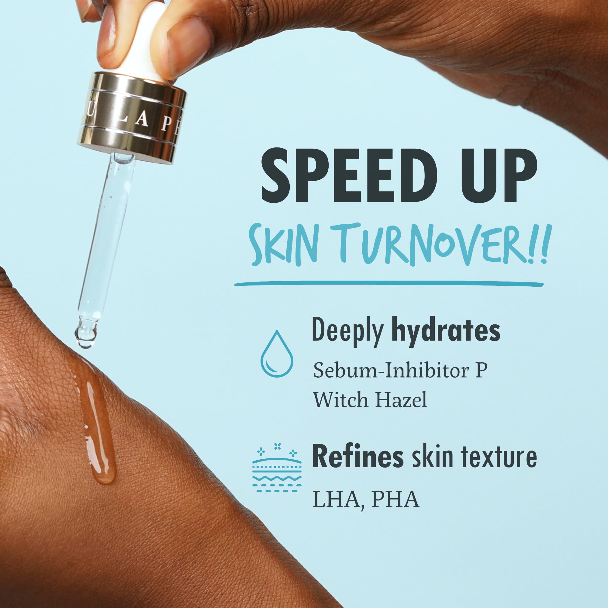 Pour La Peau Pore Refining Serum | Pore Minimizing Hydrating Face Serum (1.01 oz)