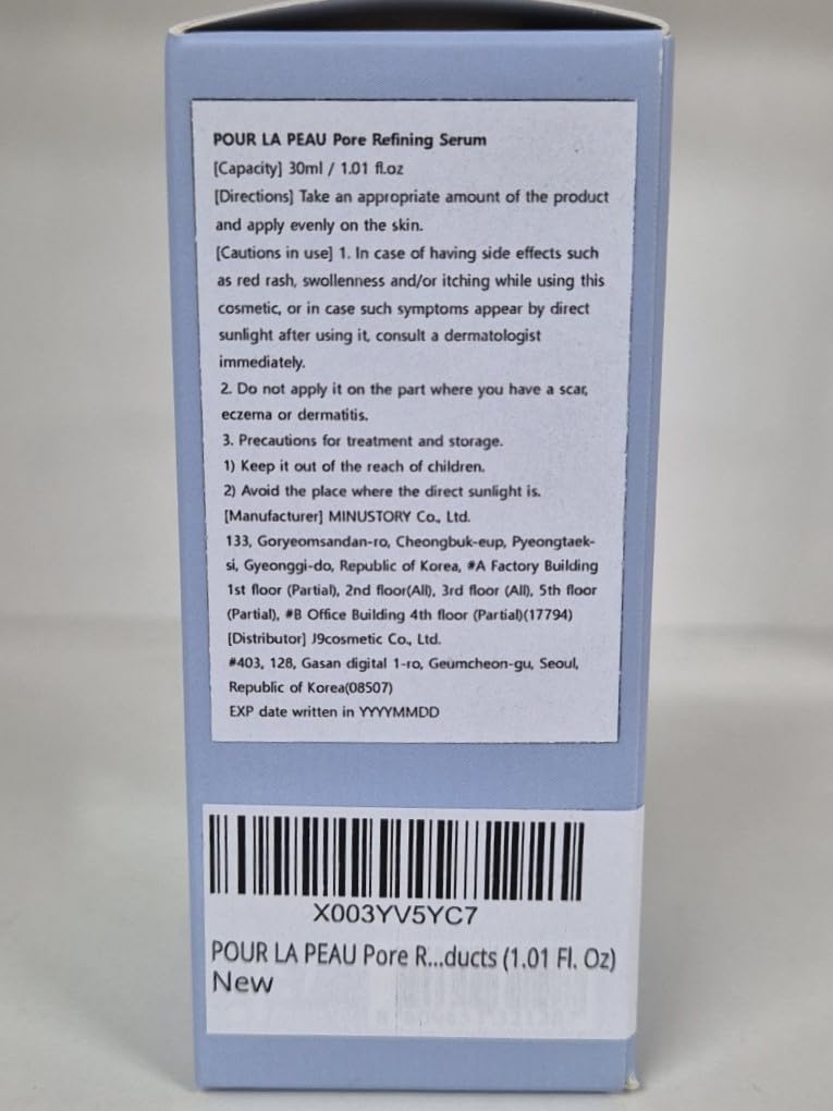 Pour La Peau Pore Refining Serum | Pore Minimizing Hydrating Face Serum (1.01 oz)