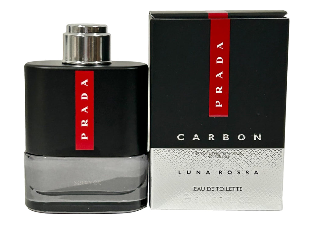 Prada Luna Rossa Carbon Pour Homme Mini EDT 9 ml – Travel-Size Fragrance