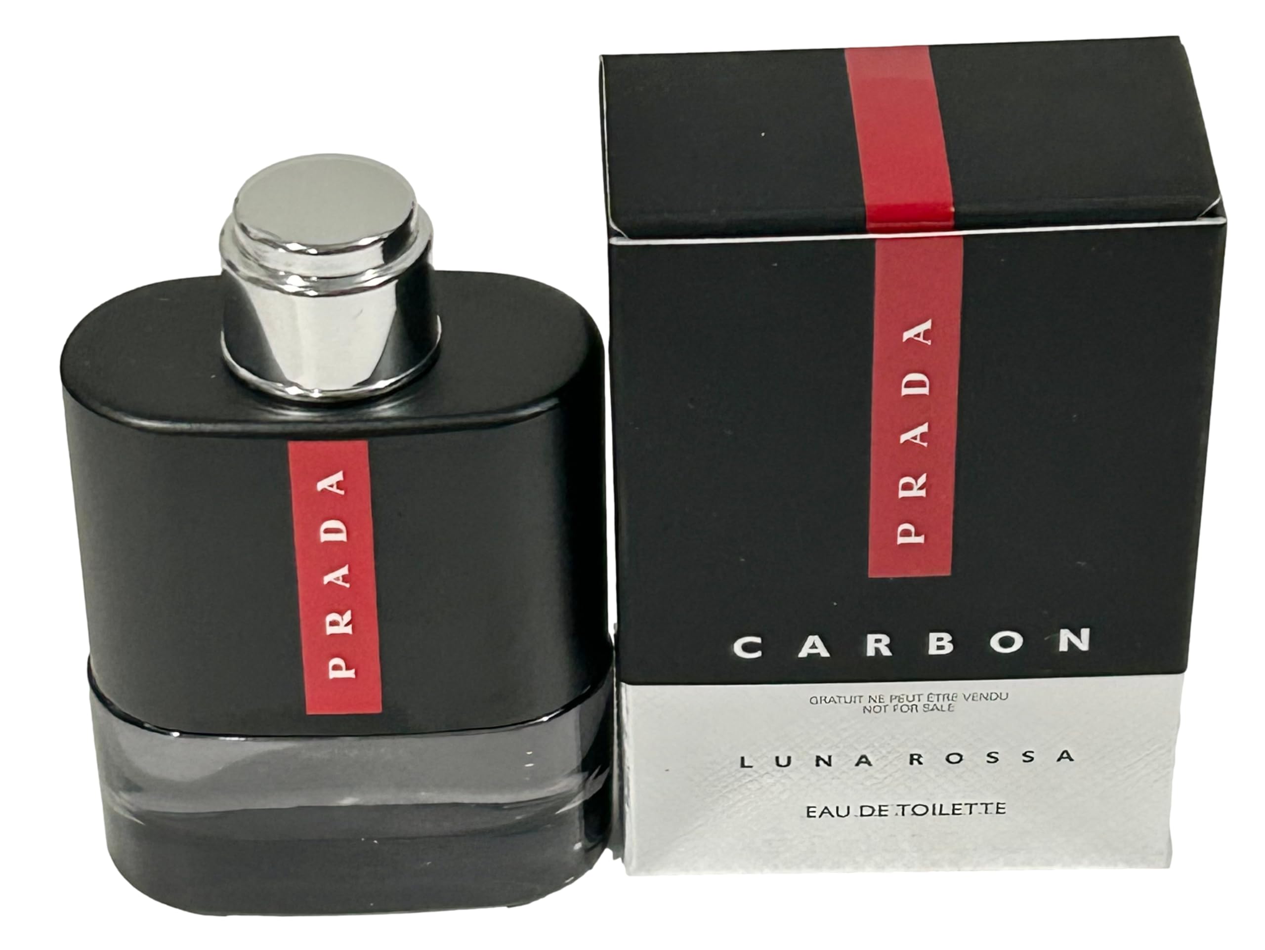 Prada Luna Rossa Carbon Pour Homme Mini EDT 9 ml – Travel-Size Fragrance
