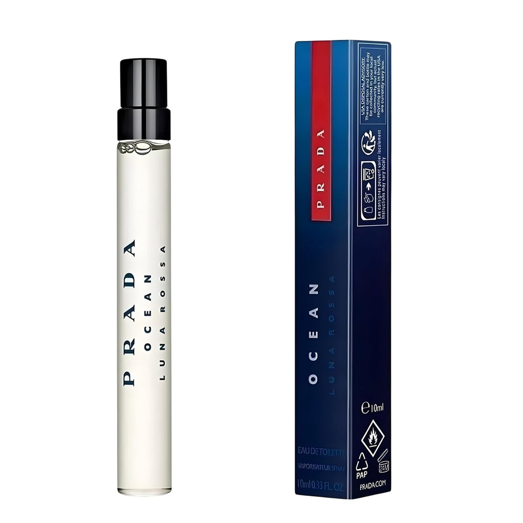 Prada Luna Rossa Ocean EDT for Men – 0.33 Fl Oz