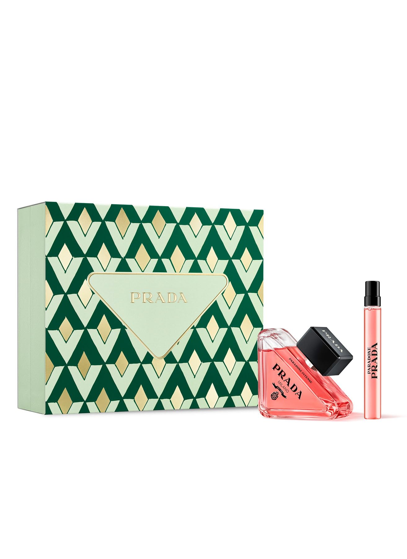 Prada Paradoxe Intense Gift Set – EDP 3 oz + Mini 0.33 oz | Amber Floral