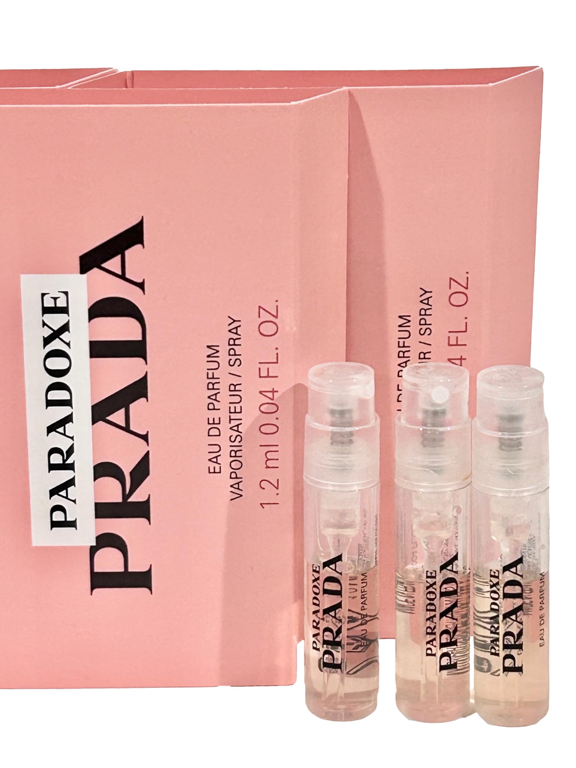 Prada PARADOXE Sample Perfume for Women – Set of 3 Vials (1.2 ml Each)