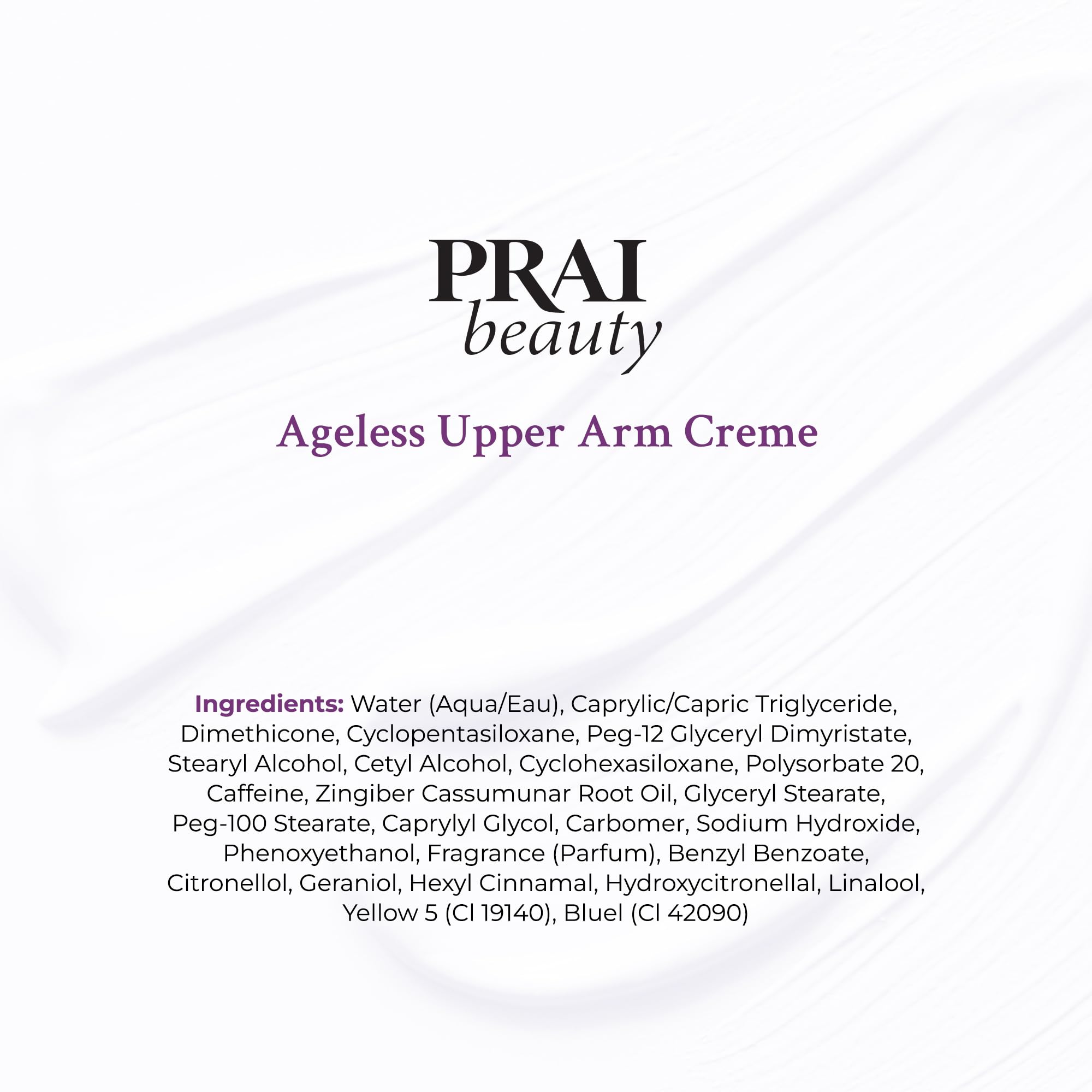 PRAI Beauty Ageless Upper Arm Creme — Firming & Tightening Body Lotion for Upper Arms, 6.7 oz