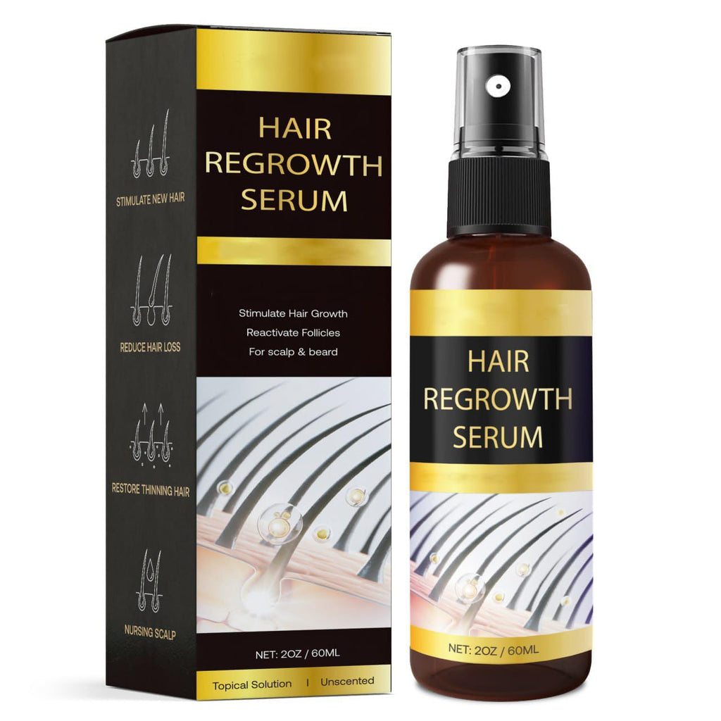 Praiasol Hair Growth Oil Spray – Biotin, Rosemary & Ginseng for Fuller, Thicker Hair