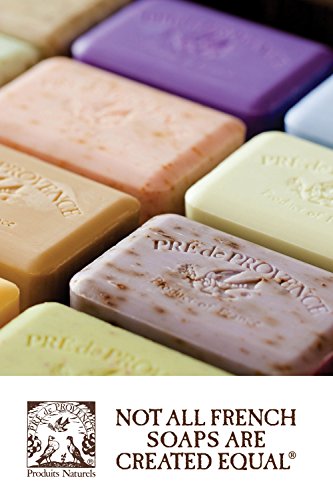 Pre de Provence Linden Soap Bar – Quad Milled, Rich Lather, Organic Shea Butter, 8.8 oz