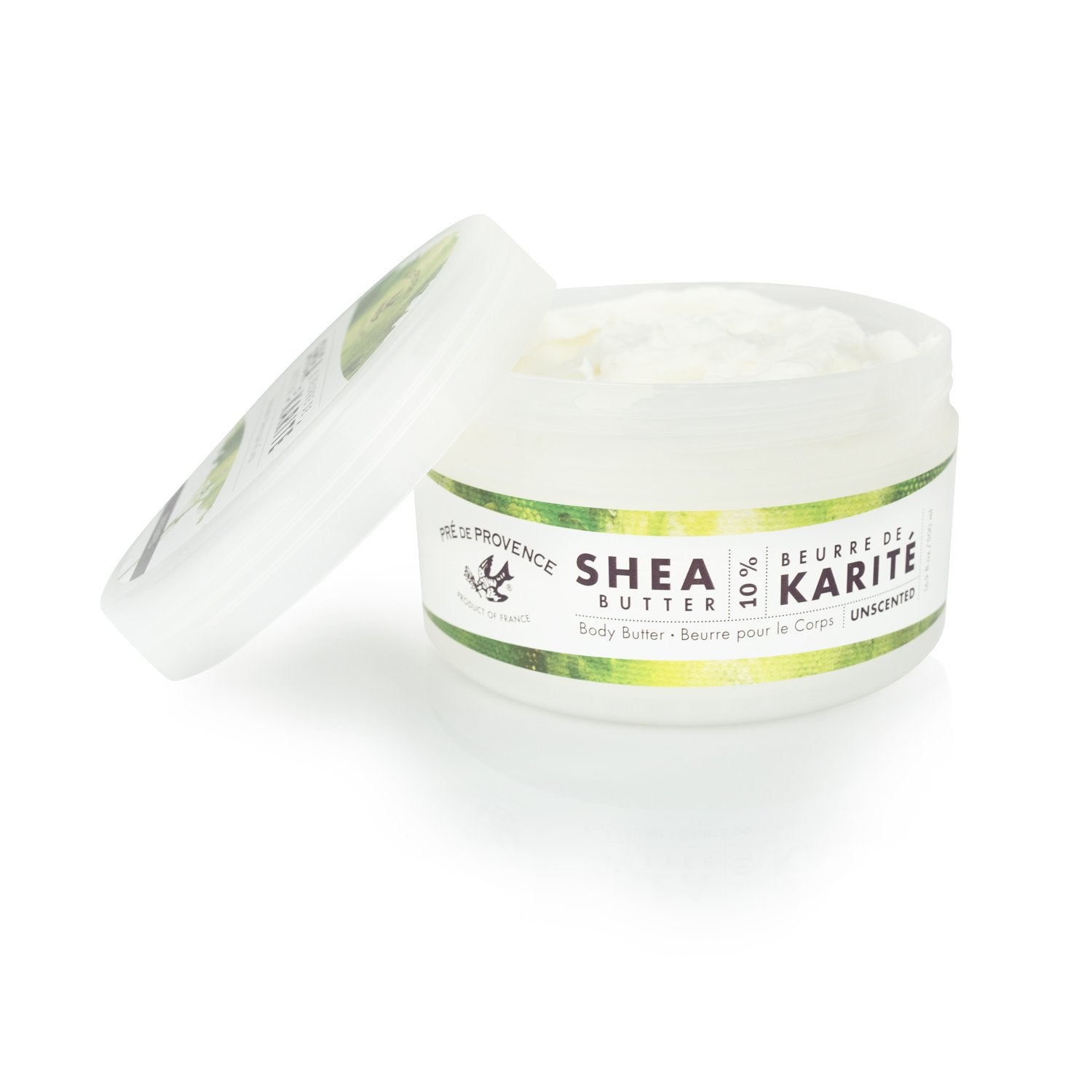 Pre de Provence Beurre De Karité Moisturizing Collection – Unscented Shea Butter Body Butter 500 ml