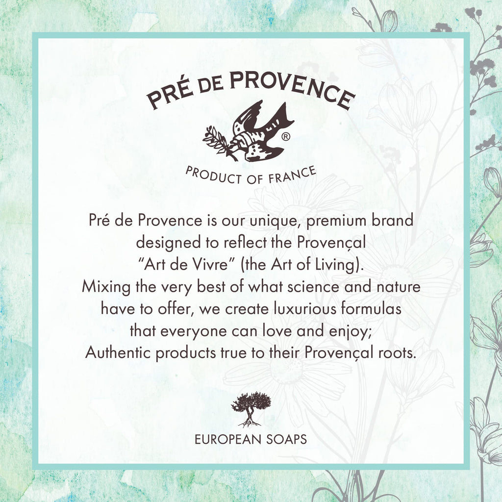 Pre de Provence Artisanal Soap Bar – Organic Shea Butter, Quad Milled, Lily of the Valley
