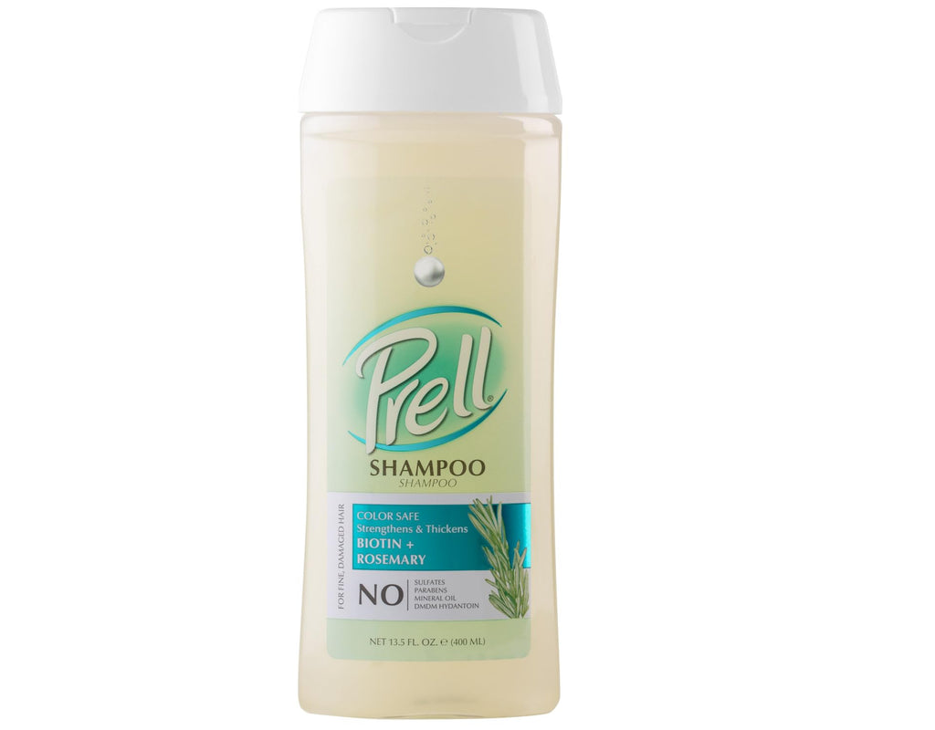 Prell Biotin + Rosemary Color-Safe Shampoo for Fine, Damaged Hair — 3-Pack, 13.5 fl oz