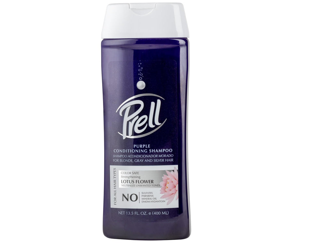 Prell Lotus Flower Purple Color-Safe Strengthening Shampoo – 2-Pack, 13.5 fl oz Each