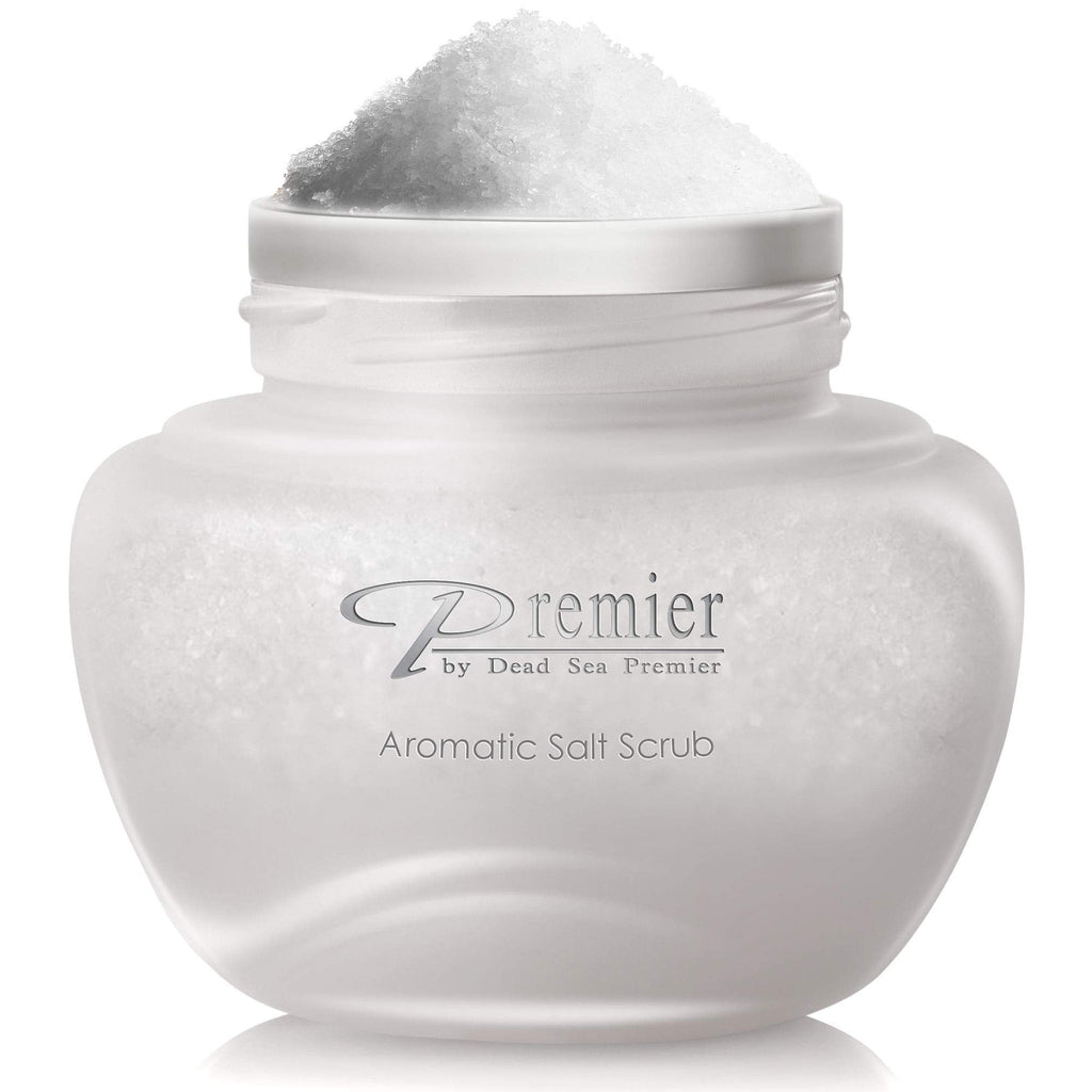 Premier Dead Sea Aromatic Salt Scrub – Breeze Scent (10.05 fl oz) | Exfoliating Body Polish